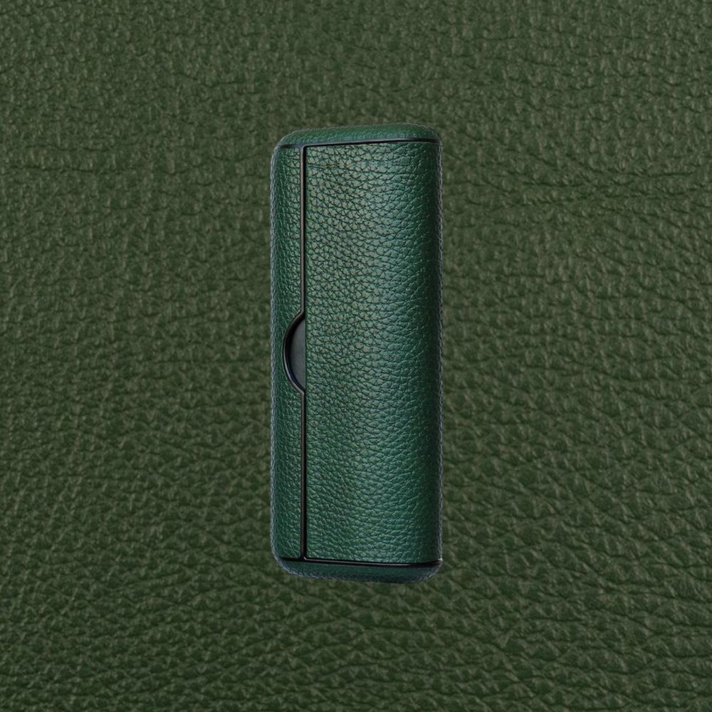 Green Leather Cover Iluma Prime