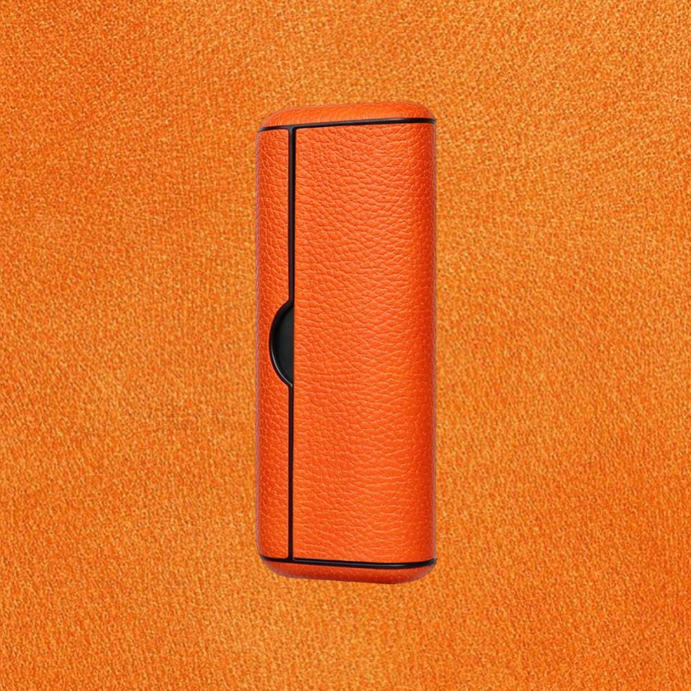 Orange Leather Cover Iluma Prime