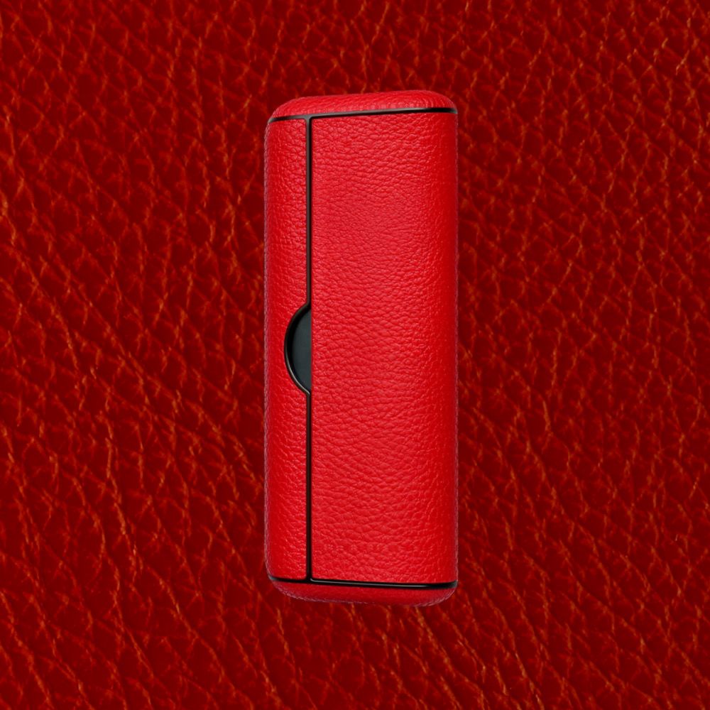 Red Leather Cover Iluma Prime